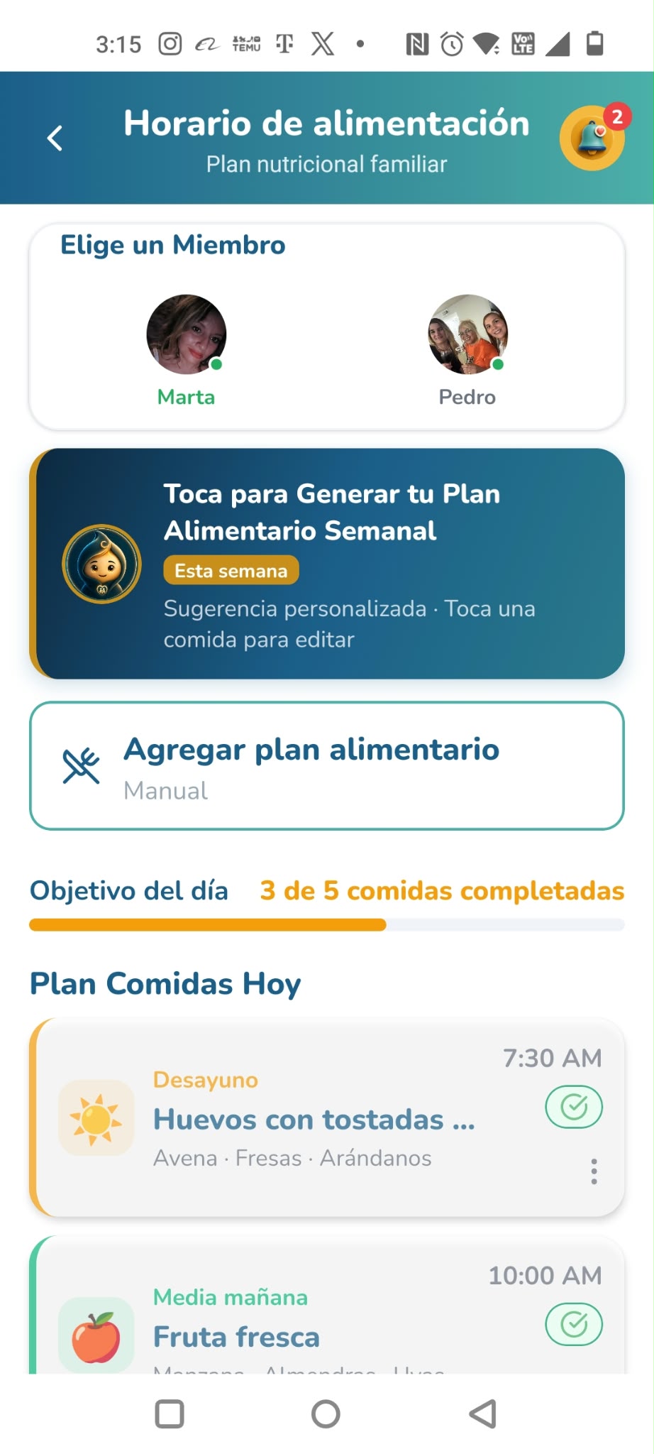 Plan Alimentario